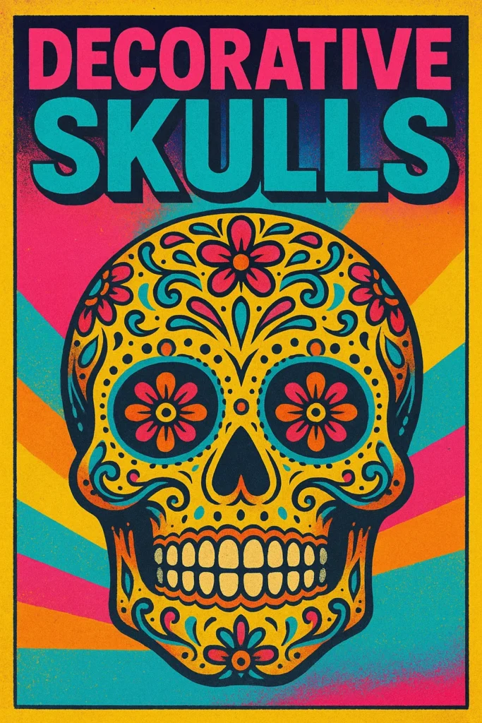 Calaveras decorativas